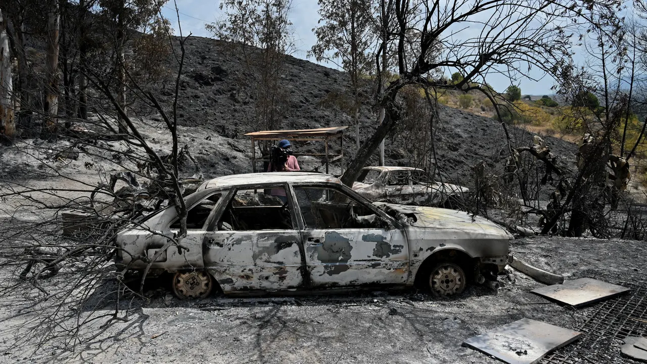 Almería incendio, Los Gallardos tragedia