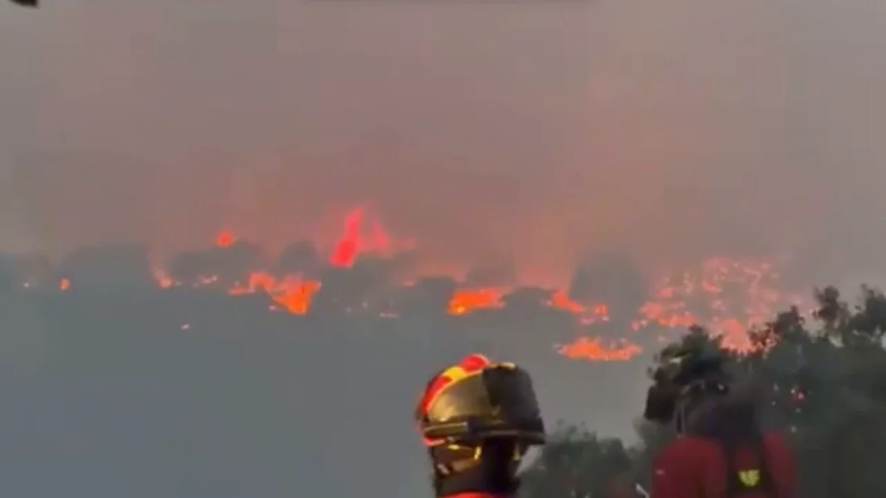 Almorox incendio Sierra Norte Guadalajara