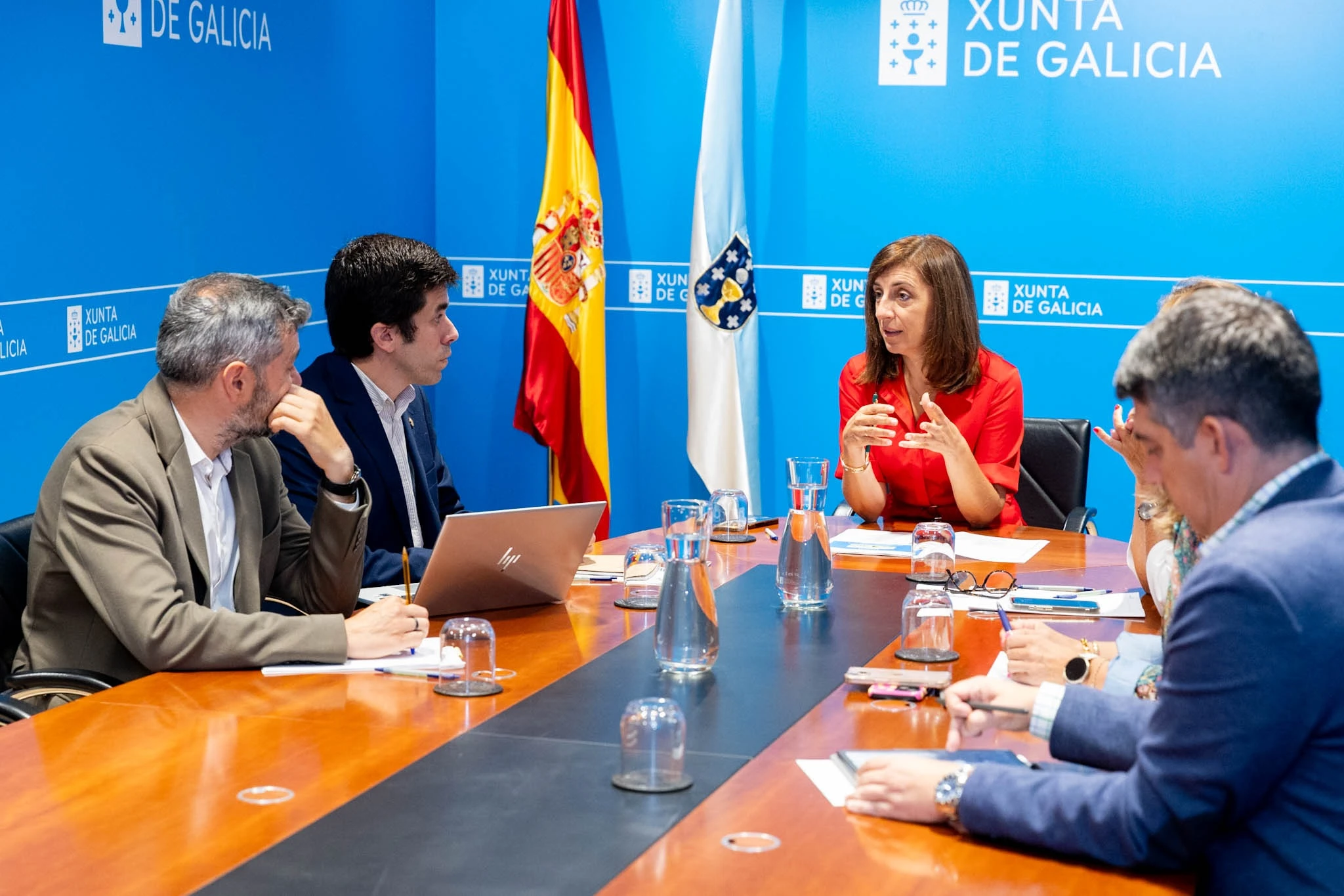 La Xunta y la UDC abordan difundir el papel de los ingenieros de caminos en la protección ambiental